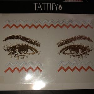 New Tattify Design for your face- peel and stick